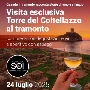 Torre al tramonto+degustazione 24.7.25